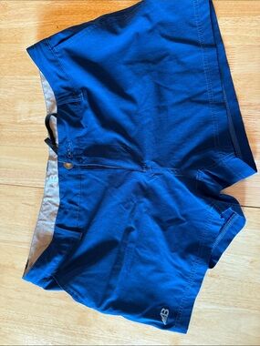 Blue Women's Athletic Shorts - Lightweight Performance